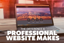 Professional website
