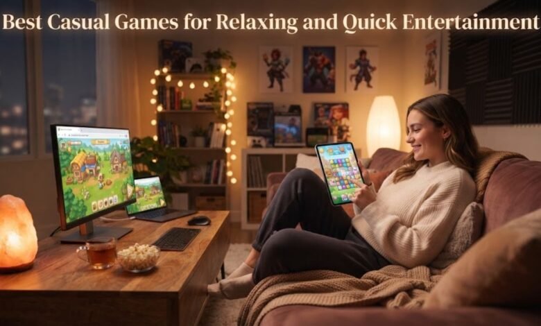 Best Casual Games for Relaxing and Quick Entertainment